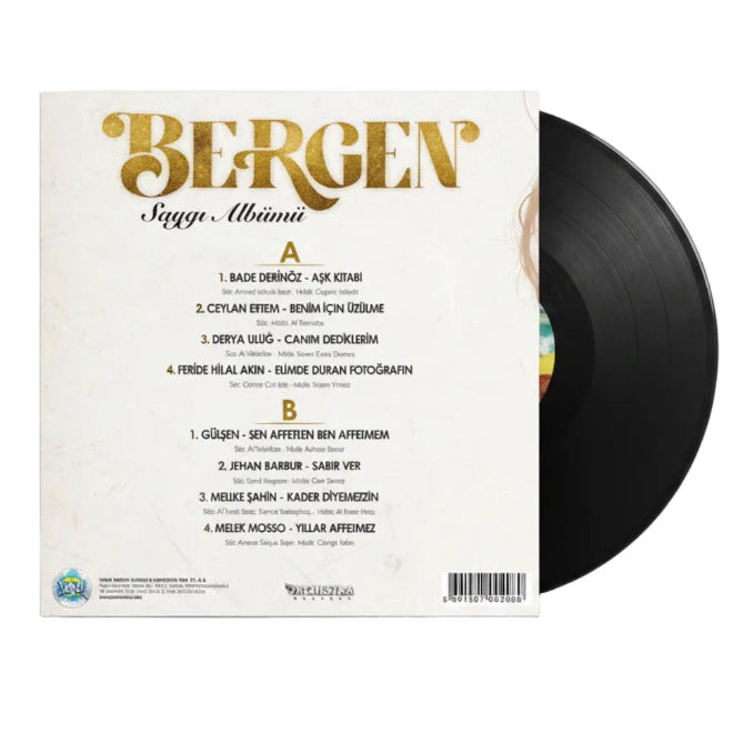Bergen - Bergen Saygı Albümü Plak ( Arabesk | kayıt | LP)