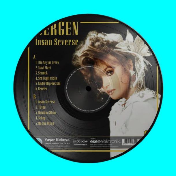 Bergen - İnsan Severse (Plak) Bergen insan severse Plak | Arabesk Plak | Schallplatte | LP