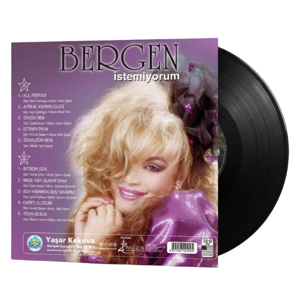 Bergen - İstemiyorum (Plak)Bergen Plak - Bergen İstemiyorum Plak | Schallplatte | LP