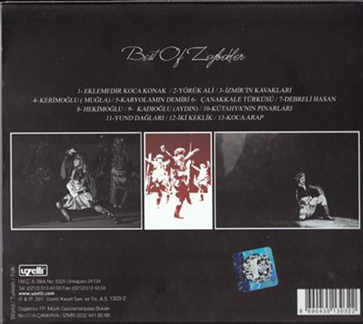 Best Of Zeybekler CD /Uzelli Müzik