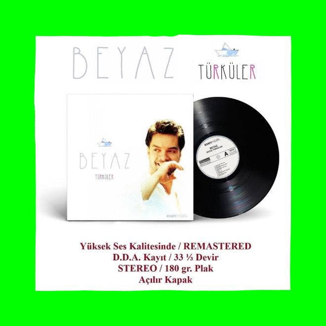 Beyaz - Türküler (Plak) Schallplatte | LP | Türk halk | müziği | Plak