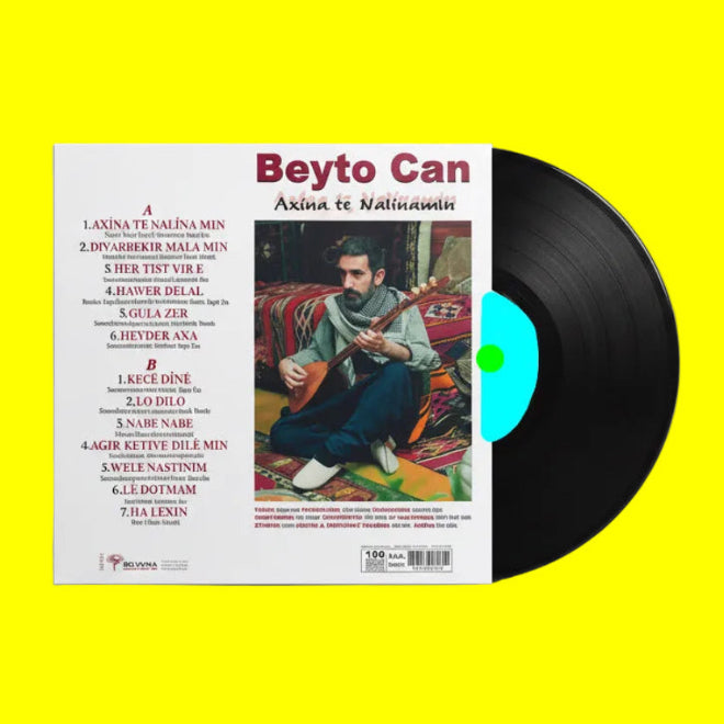 Beyto Can - Axîna Te Nalîna Mın Plak (Kürtçe Plak) Kurdische Musik | Schallplatte | LP