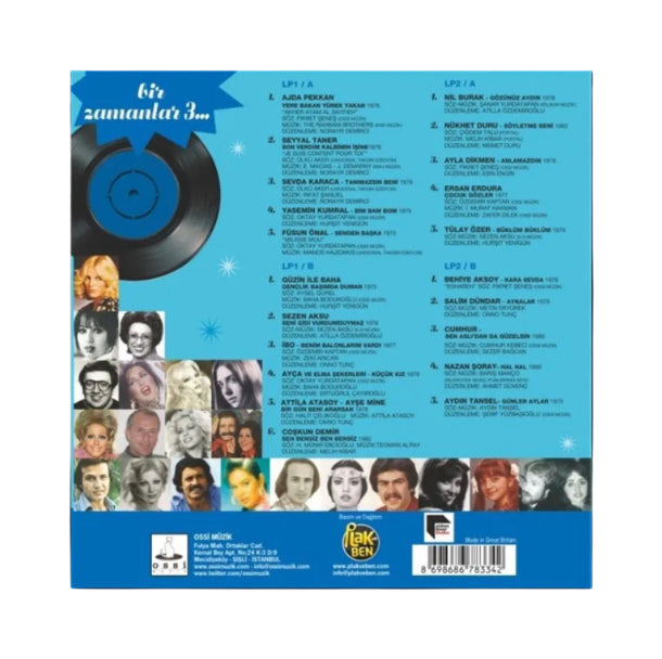 Bir Zamanlar | Cilt 3 | Çeşitli Sanatçılar | karışık | Pop | Plak ( 2 Plak ) Schallplatte | LP