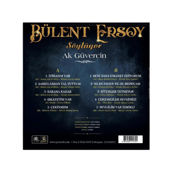 Bülent Ersoy - Ak Güvercin Plak (Bülent Ersoy Söylüyor Plak) Bülent Ersoy Plak