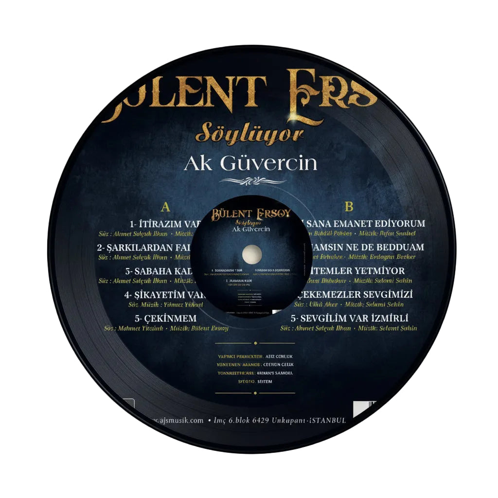 Bülent Ersoy - Ak Güvercin Plak (Bülent Ersoy Söylüyor Plak) Bülent Ersoy Plak