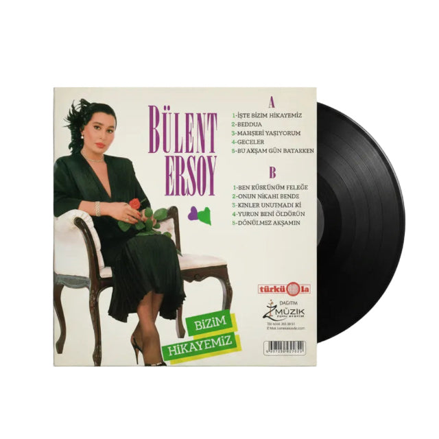 Bülent Ersoy Plak - Bizim Hiyakemiz (Albüm) Türk Sanat | Müzik | Plak | kayıt | LP