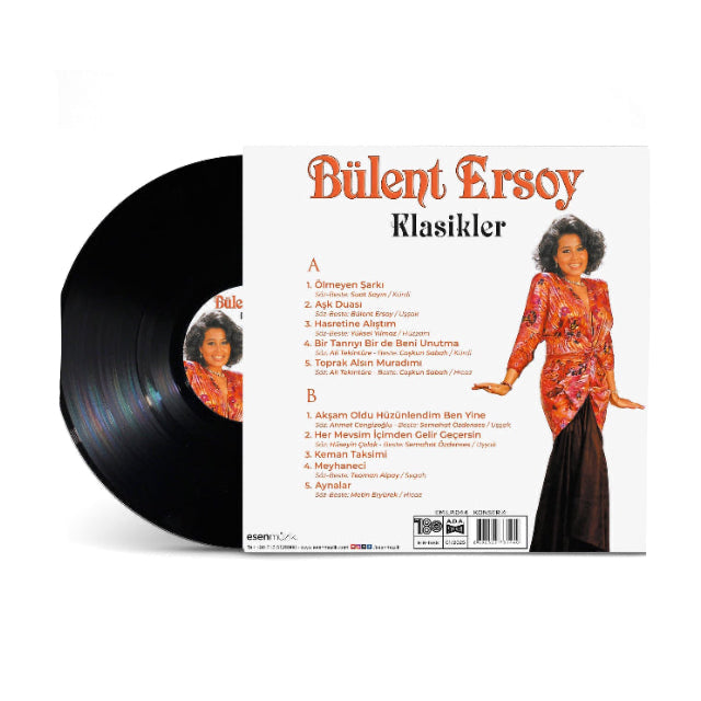 Bülent Ersoy - Klasikler (Plak) Türk Sanat | Plak | kayıt | LP