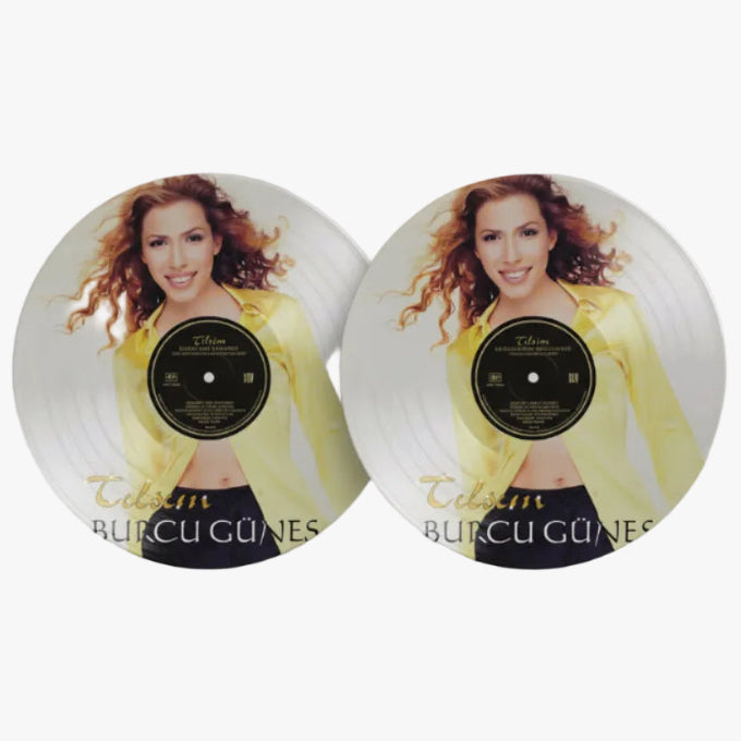 Burcu Güneş Plak-Tılsım-Plak (2 Plak) Türkçe | Pop | Plak | kayıt | LP