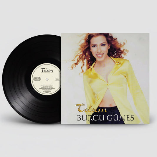 Burcu Güneş Plak-Tılsım-Plak (2 Plak) Türkçe | Pop | Plak | kayıt | LP