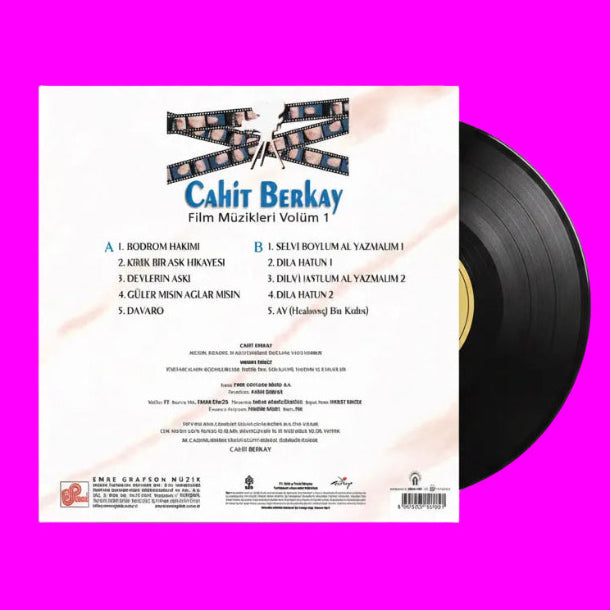 Cahit Berkay - Film Müzikleri 1 Plak (Türkisch Instrumental | Film & Serienmusik | Plak | LP | Schallplatte)