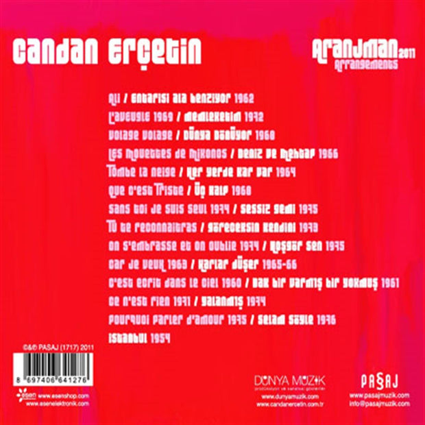 Candan Erçetin - Aranjman 2011 CD | Türk Pop | müzik | CD | sipariş | Almanya