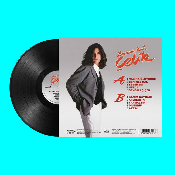 Çelik - Benimle Kal (Plak) Çelik -Nazına Ölüyorum (Plak) Türkisch Pop | Türkische pop | Türkischer Pop | LP