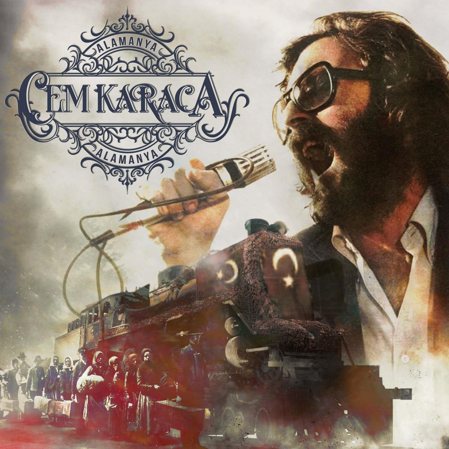 CEM KARACA- ALAMANYA- Alamanya PLAK / plak - vinil - poster