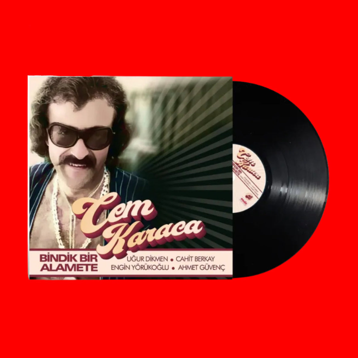 Cem Karaca - Bindik Bir Alamete (Plak) Türkische Rockmusik auf Schallplatte | LP | Cem Karaca Plak