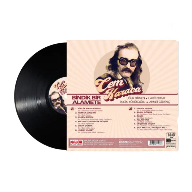 Cem Karaca - Bindik Bir Alamete (Plak) Türkische Rockmusik auf Schallplatte | LP | Cem Karaca Plak