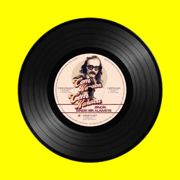 Cem Karaca - Bindik Bir Alamete (Plak) Türkische Rockmusik auf Schallplatte | LP | Cem Karaca Plak
