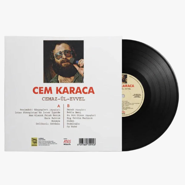 Cem Karaca - Cemaz Ül Evvel (Plak)Cem Karaca Cemaz Ül Evvel Plak |Cem Karaca Cemaz Ül Evvel Schallplatte