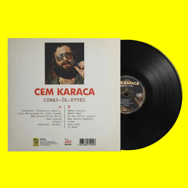 Cem Karaca - Cemaz Ül Evvel (Plak)Cem Karaca Cemaz Ül Evvel Plak |Cem Karaca Cemaz Ül Evvel Schallplatte