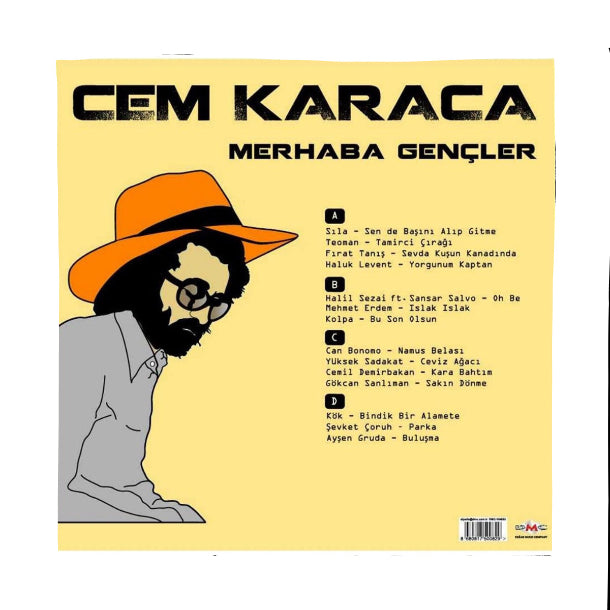 Cem Karaca - Merhaba Gençler 2018 ( 2 Plak) Çeşitli| Sanatçılar | karışık | Kaynak | Plak | kayıt