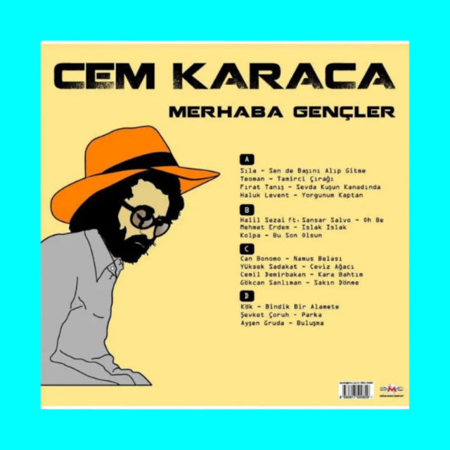 Cem Karaca - Merhaba Gençler 2018 ( 2 Plak) Çeşitli| Sanatçılar | karışık | Kaynak | Plak | kayıt