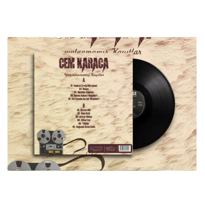 Cem Karaca - Yayınlanmamış Kayıtlar (Türk Rock) | türkçe enstrümantal | kayıt | (LP)