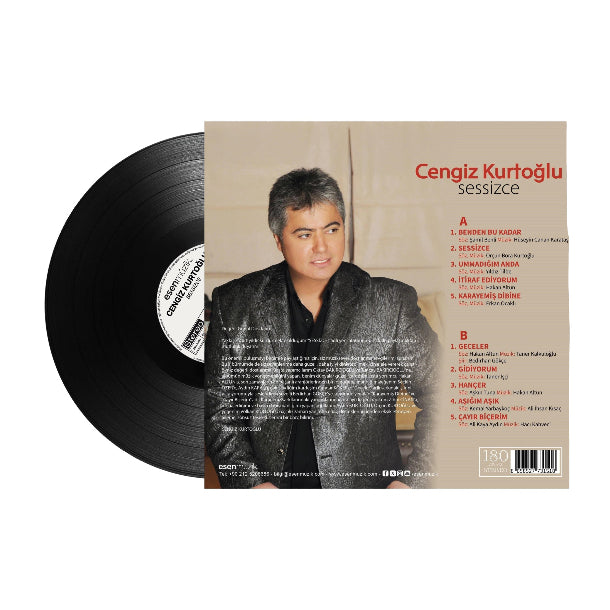 Cengiz Kurtoğlu - Sessizce (Plak) Cengiz Kurtoğlu Sessizce Plak | Schallplatte | LP