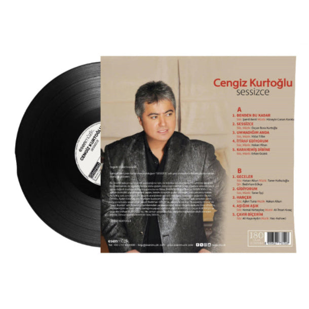 Cengiz Kurtoğlu - Sessizce (Plak) Cengiz Kurtoğlu Sessizce Plak | Schallplatte | LP