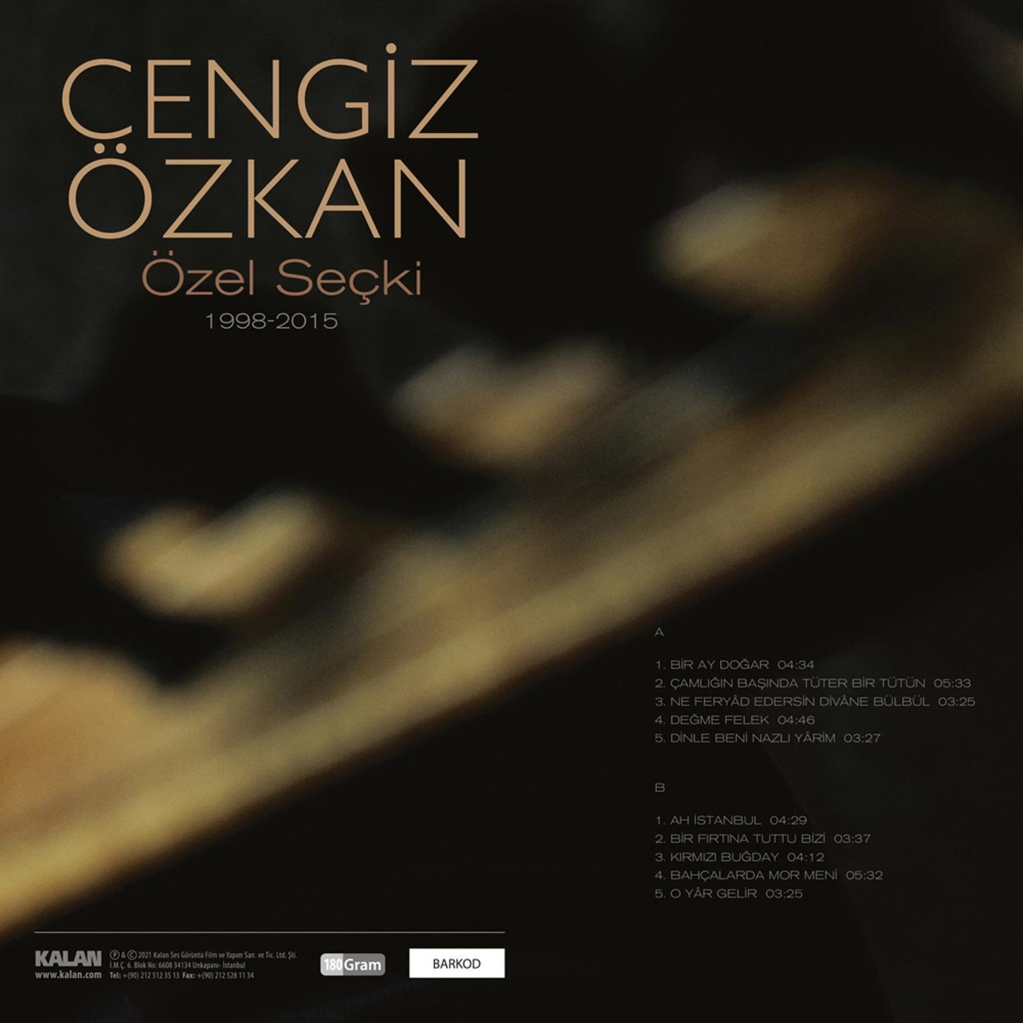 Cengiz Özkan - Özel Secki Plak- Özel Seçki (1998-2015) - (Plak)