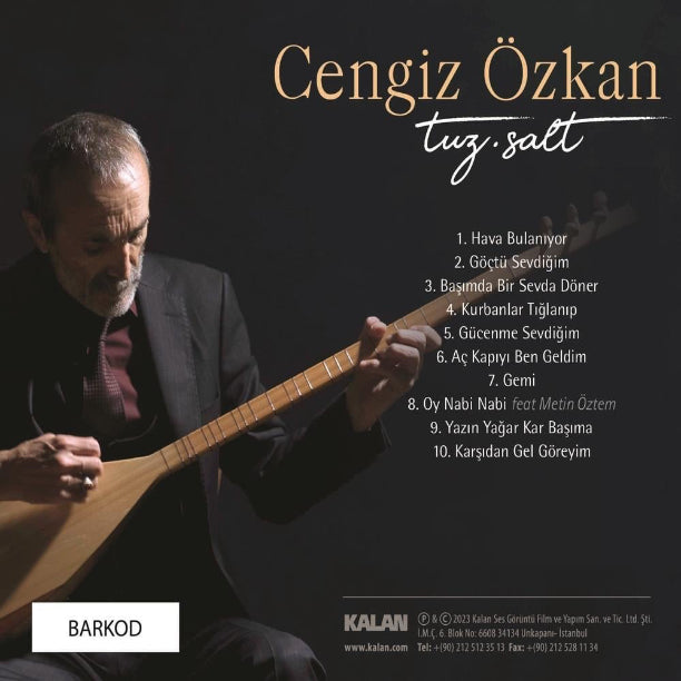 Cengiz Özkan - Tuz.salt (CD) Türk halk müziği | türkische Volksmusik | CD's | Cengiz Özkan CD