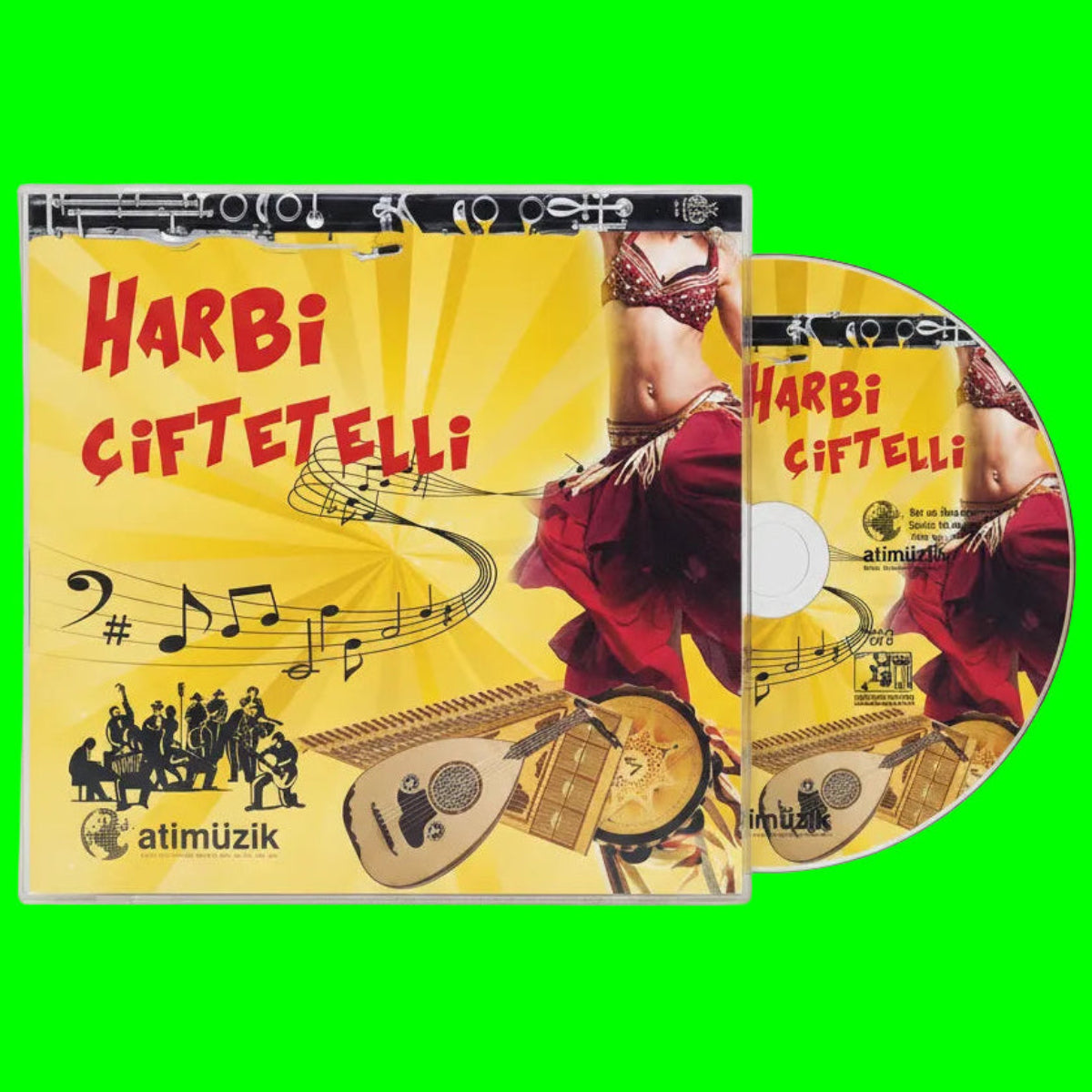 Ceyhun Çelik - Harbi Çiftetelli (CD) Oyun Havaları | Çiftetelli | CD