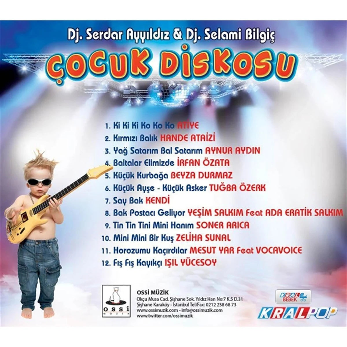 Çocuk Diskosu Çeşitli Sanatçılar CD