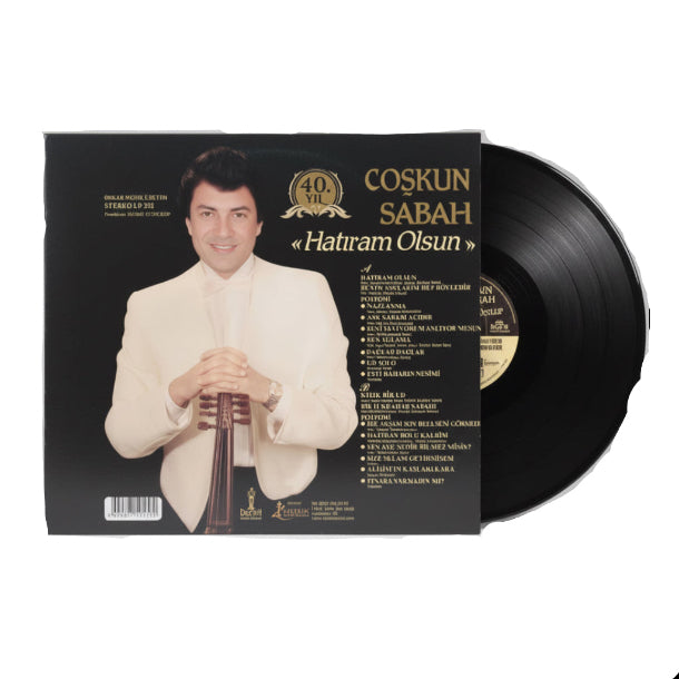 Coşkun Sabah - Hatıram Olsun (Plak) Coşkun Sabah Hatıram Olsun Plak | Türk Sanat Müziği | Plak | Schallplatte | LP