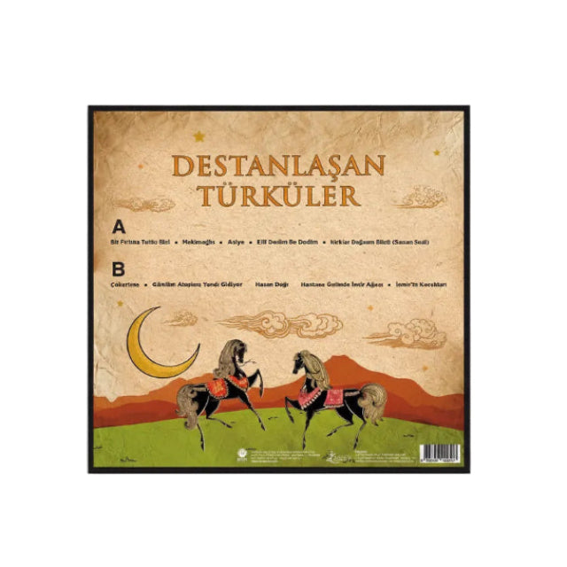 Destanlaşan Türküler - Çeşitli Sanatçılar Türkü (Türkische Volksmusik | Schallplatte)Türk halk | müziği