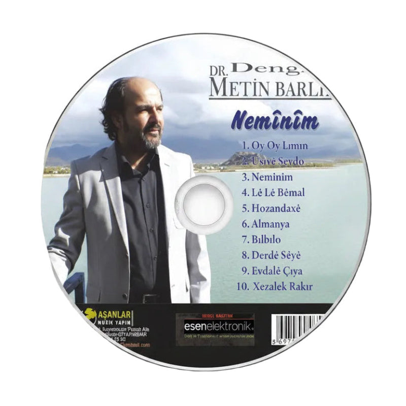 Dr.Dengbej Metin Barlik - Neminim (CD) Almanya ' da Kürtçe Müzik | CD Sipariş | Ücretsiz Kargo