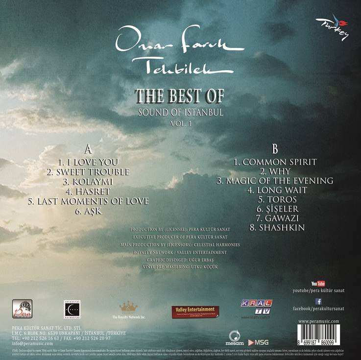 Omar Faruk Tekbilek |Sound Of İstanbul - The Best Of |Plak |Schallplatte