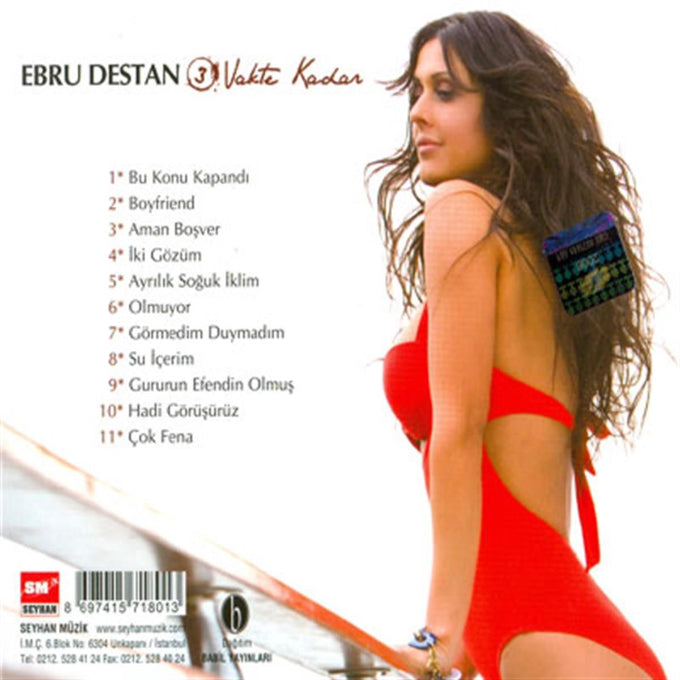 Ebru Destan - 3 Vakte Kadar CD | Almanya 'da Türkce CD Sipariş | Ücretsiz Kargo