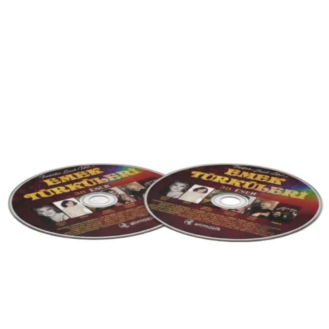 Emek Türküleri - Çeşitli Sanatçılar CD (2 CD + 30 Eser) Türkische Volksmusik | CD's | Türk Halk | CD