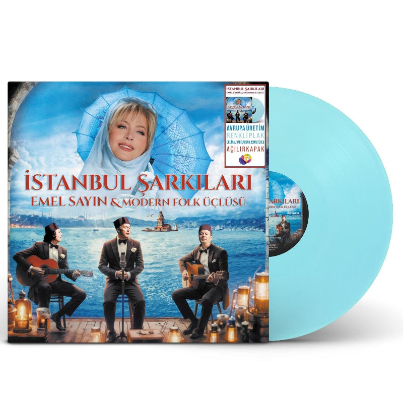 Emel Sayın & Modern Folk Üçlüsü - İstanbul Şarkıları Plak (Renkli Plak) Türk Sanat | LP