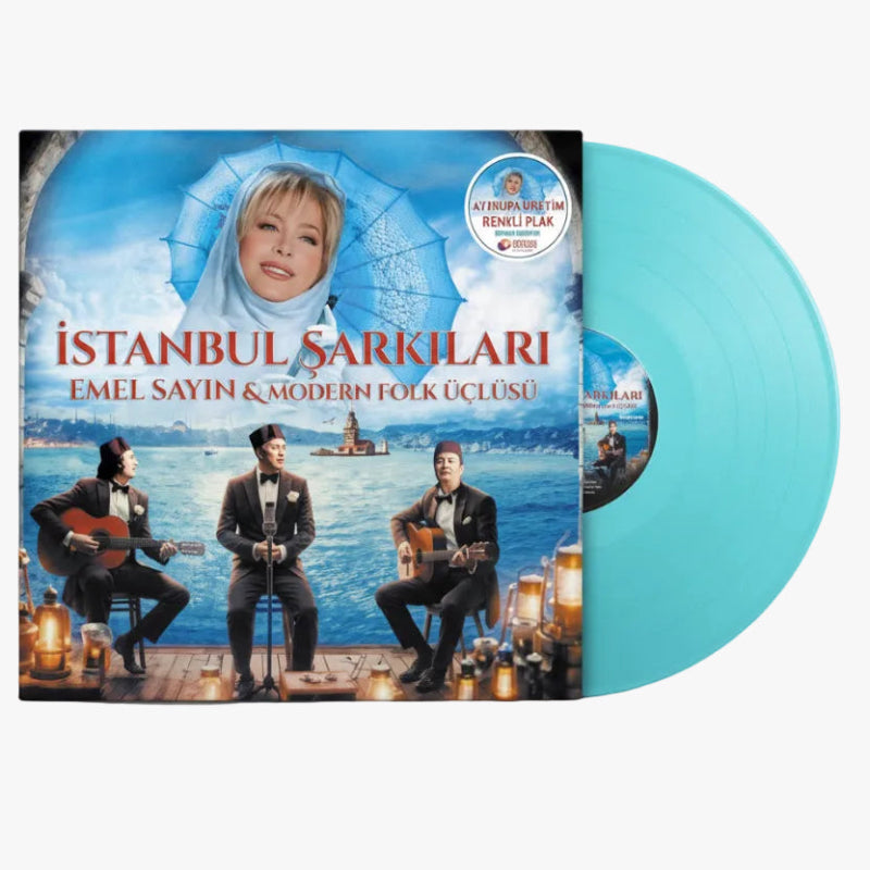 Emel Sayın & Modern Folk Üçlüsü - İstanbul Şarkıları Plak (Renkli Plak) Türk Sanat | LP