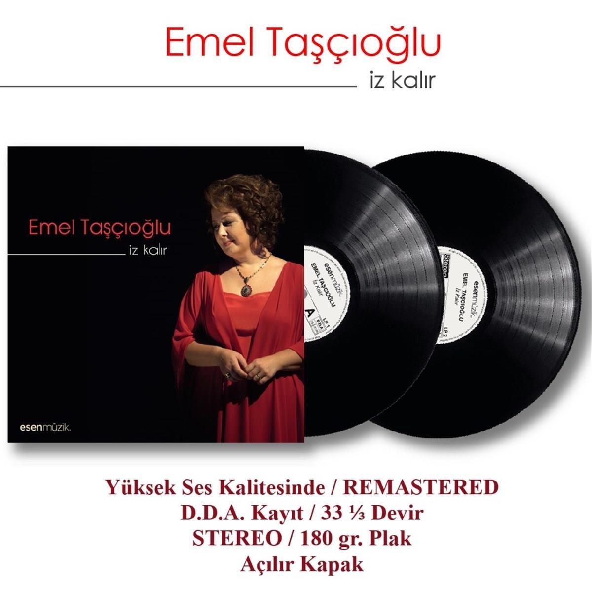 Emel Taşcıoğlu Plak -Emel Tascioglu- İz Kalır-iz kalir (2 Plak)Schallplatte-LP