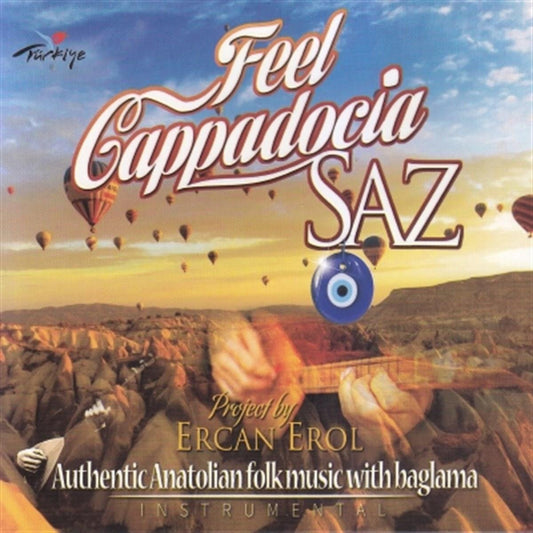 Project Ercan Erol- Feel Cappadocia Saz CD /Cihan Plak