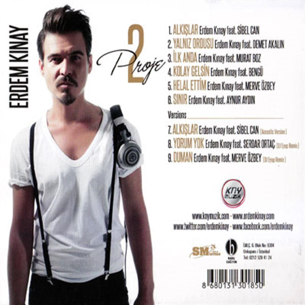 ERDEM KINAY - Proje 2 CD | karışık pop müzik | CD | Türkischer pop Musik | CD | türkçe cd