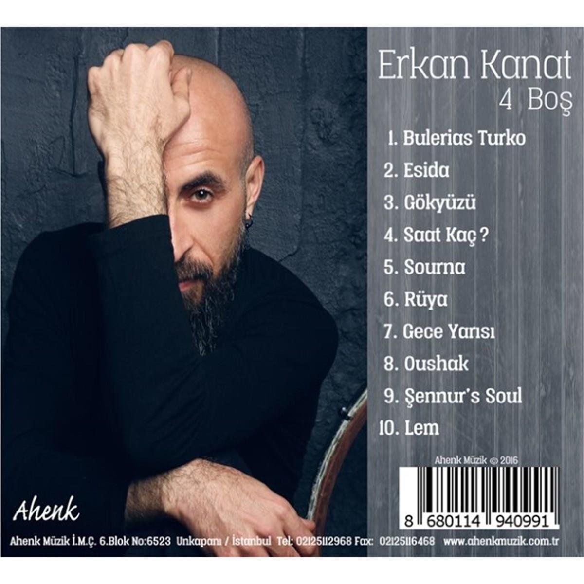 Ahenk Müzik Erkan Kanat-4 Boş(CD)