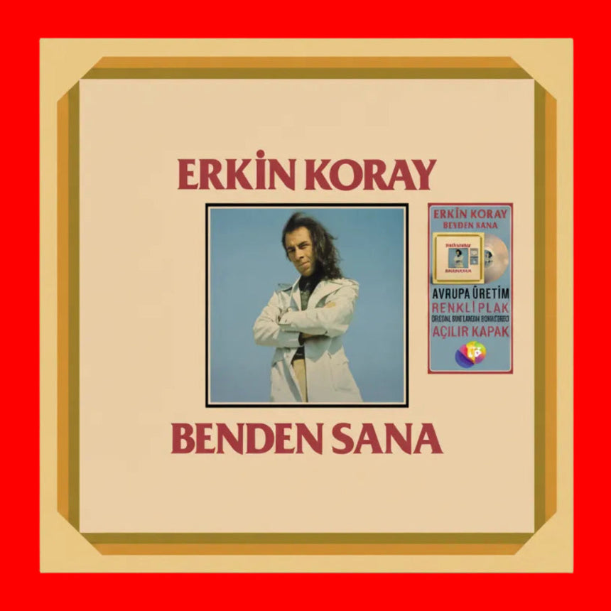 Erkin Koray - Benden Sana (Renkli Plak)Türkischer Rock | Türkçe Rock | Türk Rock | Anadolu Rock | Plak | LP