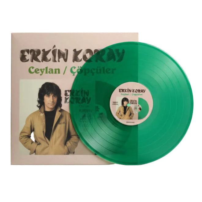 Erkin Koray - Ceylan Plak | Erkin Koray Çöpçüler Plak (Renkli Plak) Anadolu rock Plak | Schallplatte