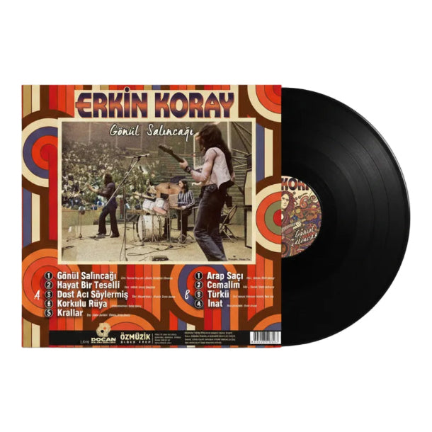 Erkin Koray - Gönül Salıncağı (Plak) Erkin Koray Gönül Salincagi Plak | Anadolu Rock | Türkischer rock | schallplatte | LP