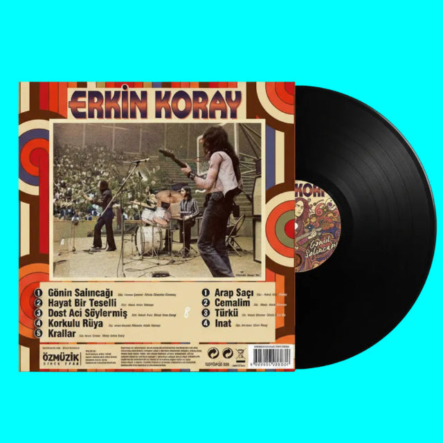 Erkin Koray - Gönül Salıncağı (Plak) Erkin Koray Gönül Salincagi Plak | Anadolu Rock | Türkischer rock | schallplatte | LP