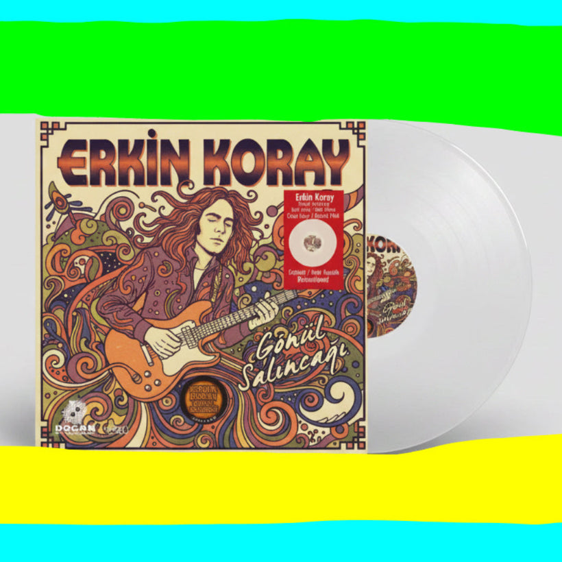 Erkin Koray - Gönül Salıncağı (Renkli Plak) Türkischer rock | Schallplatte | Anadolu rock | Plak
