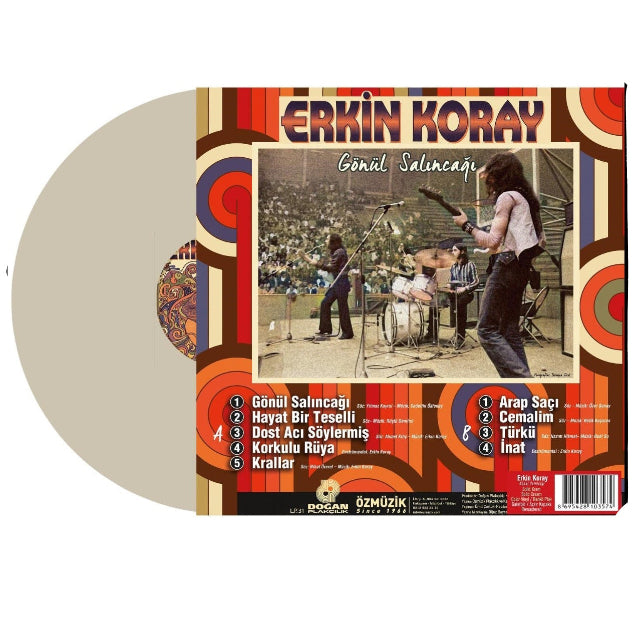 Erkin Koray - Gönül Salıncağı (Renkli Plak) Türkischer rock | Schallplatte | Anadolu rock | Plak