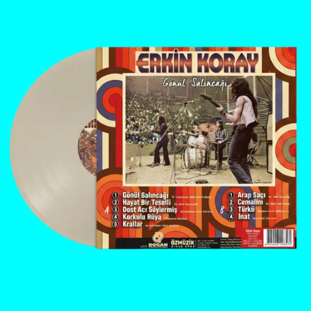 Erkin Koray - Gönül Salıncağı (Renkli Plak) Türkischer rock | Schallplatte | Anadolu rock | Plak